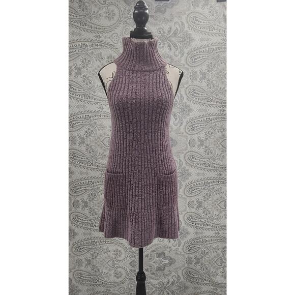 Free People Claude Mini Dress Brandy Wine Combo Women's Size Small Boho Office - Picture 8 of 16